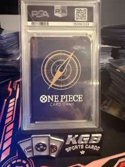 2024 One Piece OP08-Two Legends Monkey D. Luffy Treasure Rare 109 PSA 10 - Image 2