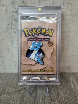 HEAVY 1st Edition Fossil Booster Pack Factory Sealed Pokemon 1999 WOTC 21 Grams - Image 1