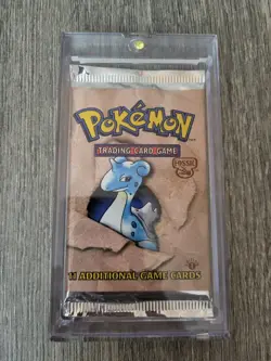 HEAVY 1st Edition Fossil Booster Pack Factory Sealed Pokemon 1999 WOTC 21 Grams - Image 3