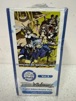 Weiss Schwarz - Reincarnated as a Slime Vol. 2 - English Booster Box - Sealed - Image 1