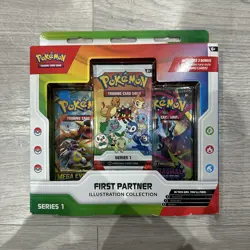 Pokemon TCG First Partner Illustration Collection: Series 1 - Sealed - Brand New - Image 1