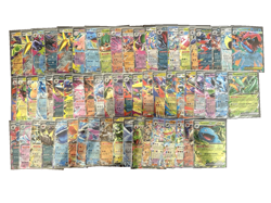 HUGE LOT OF (60) Modern Set Pokemon Double Rare Holo Ex Cards - PACK FRESH! - Image 1