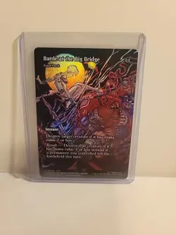 1x - Battle at the Big Bridge [Fatal Push] - FOIL SHOWCASE -Final Fantasy MTG - Image 1