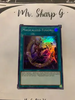 MAGICALIZED FUSION - LIMITED EDITION DANE-ENSE4 ENGLISH Yu Gi Oh! CARD SUPER R - Image 2