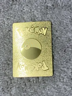 Pikachu & Zekrom GX HP240 Full Blitz Gold Foil Fan Art Card - Image 3