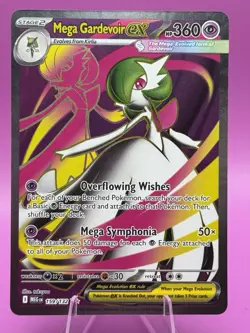 Pokemon Mega Gardevoir EX TCG Full Art Mega Evolution Card #159/132 - Image 1