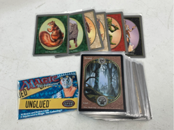 Magic: The Gathering Unglued Complete Set 88 Cards 6 Tokens & Wrapper LP+ NM - Image 1