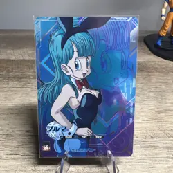 SDV5-LPUR1 Bunny Bulma Dragon Ball Super Divers Trading Card Rare NM Near Mint - Image 1