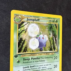⭐ Pokemon Cards Jumpluff 7/111 1st Edition Holo Neo Genesis Holo Rare ⭐ - Image 2