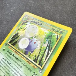 ⭐ Pokemon Cards Jumpluff 7/111 1st Edition Holo Neo Genesis Holo Rare ⭐ - Image 5