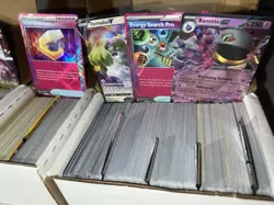 1200+ Pokemon Cards Bulk Lot – Sorted w/ 300+ Holos, V, EX -NEAR MINT - REAL - Image 3