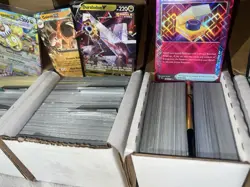 1200+ Pokemon Cards Bulk Lot – Sorted w/ 300+ Holos, V, EX -NEAR MINT - REAL - Image 4