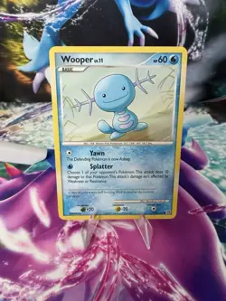 Wooper 118/132 D&P Secret Wonders Common Non Holo Pokemon TCG Card - Image 1
