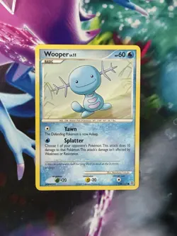 Wooper 118/132 D&P Secret Wonders Common Non Holo Pokemon TCG Card - Image 3