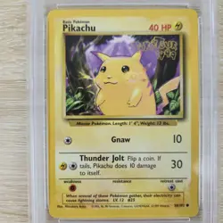 PSA 8 Pikachu 58/102 Australia PokeTour 1999 Stamp Promo Nintendo Pokemon Card - Image 3