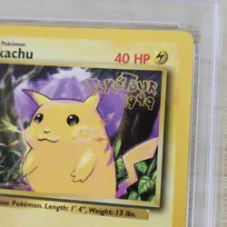 PSA 8 Pikachu 58/102 Australia PokeTour 1999 Stamp Promo Nintendo Pokemon Card - Image 4