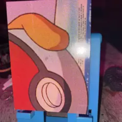 TOPPS Pokemon Sticker Card Geodude Graveler Golem 1999 Nintendo Blue Label III - Image 2