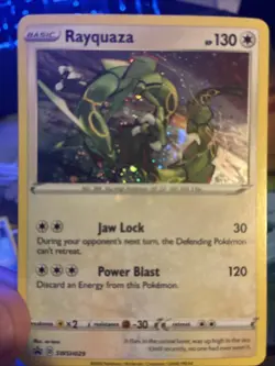 Rayquaza - Promo SWSH: Sword & Shield Promo Cards SWSH029 W/ Holobleed NM - Image 3