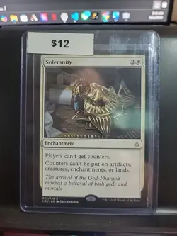 Solemnity Hour of Devastation (022) NM Regular MTG - Image 1