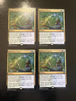 Mind Into Matter X4X NM/M Secrets of Strixhaven SOS MTG - Image 1