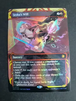 Jeska's Will (Foil) Mythic MTG Secrets of Strixhaven Mythical Archives - Image 1