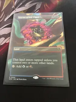 MTG Secrets of Strixhaven Stormcarved Coast Borderless 0304 - Image 1