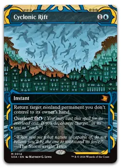 Cyclonic Rift #14 (NM) Secrets of Strixhaven: Mystical Archive SOA Magic MTG - Image 1