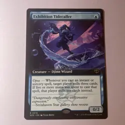 Exhibition Tidecaller (Extended Art) Secrets of Strixhaven Regular - Image 1