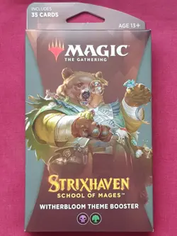 Magic The Gathering STRIXHAVEN SCHOOL OF MAGES WITHERBLOOM THEME BOOSTER MTG - Image 1