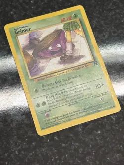 Grimer 57/82 Team Rocket Regular Common LP+/NM- Vintage Pokemon Card 2000 - Image 4