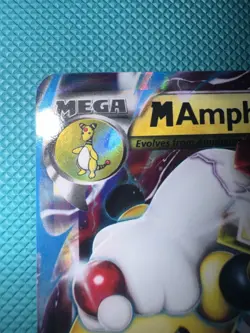 Mega Ampharos EX 28/98 Pokemon Ancient Origins Ultra Holo Rare TCG - Image 3