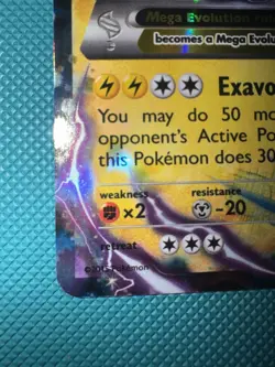Mega Ampharos EX 28/98 Pokemon Ancient Origins Ultra Holo Rare TCG - Image 4