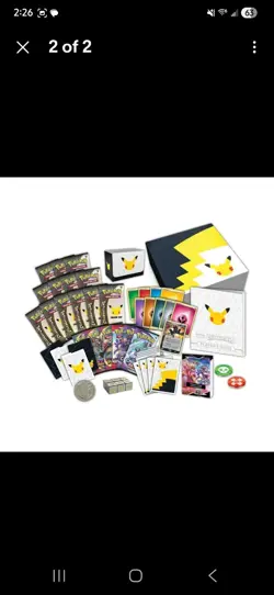 Pokemon Center Celebrations 25th Anniversary ETB - Factory Sealed - Image 2