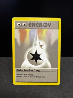 Pokemon TCG | Double Colorless Energy - 96/102 | Base Set | MP-LP - Image 1