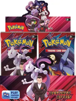Pokemon TCG Scarlet & Violet Destined Rivals Booster Display Box 36 Packs x6 - Image 3
