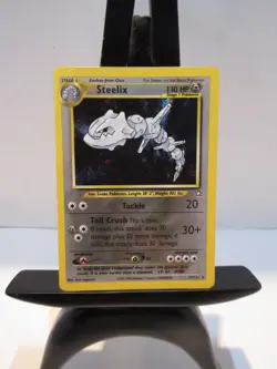 Pokemon TCG Steelix Neo Genesis 15/111 Unlimited Holo Rare 2000 - Image 1