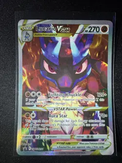 Pokemon Lucario VSTAR #SWSH291 English SWSH Black Star Promo - Image 1