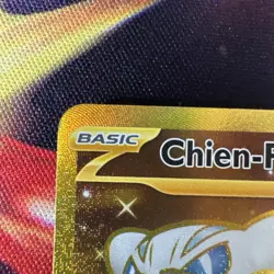 Pokemon TCG Chien-Pao ex Scarlet & Violet - Paldea Evolved 274/193 Holo Hyper... - Image 4