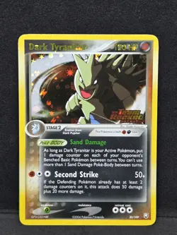Pokemon Team Rocket Returns Lot: DARK TYRANITAR #20 DARK GYARADOS #36 REV HOLOS - Image 3