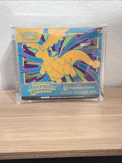 Ascended Heroes POKEMON CENTER ETB & Acrylic Protector Case | Factory Sealed New - Image 1