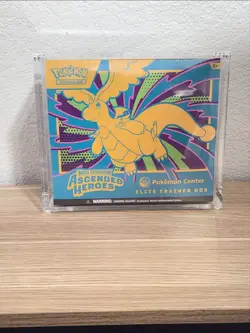 Ascended Heroes POKEMON CENTER ETB & Acrylic Protector Case | Factory Sealed New - Image 2