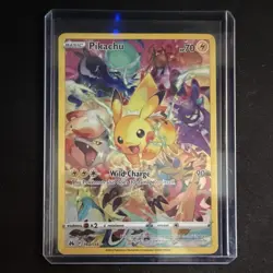 Pokemon Pikachu 160/159 Crown Zenith Secret Rare Holo 70 HP Wild Charge 90 - Image 1
