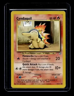 Pokemon TCG Pokemon Cyndaquil Cyndaquil Common Regular 57/111 - Image 1