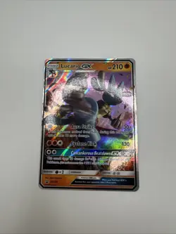 Lucario GX SM100 SM Promo Holo Pokemon TCG - Image 1