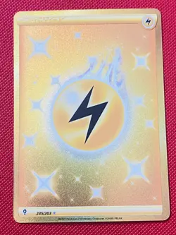 Electric Energy 235/203 Gold Secret Rare Holo Evolving Skies Pokemon NM - Image 1