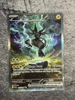 Pokemon TCG Zekrom ex 166/086 Black Bolt Special Illustration Rare Mint English - Image 1