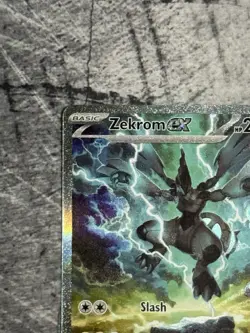 Pokemon TCG Zekrom ex 166/086 Black Bolt Special Illustration Rare Mint English - Image 2