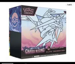 Pokemon Center Chaos Rising Elite Trainer Box(ETB) CONFIRMED Preorder Ships 5/25 - Image 1