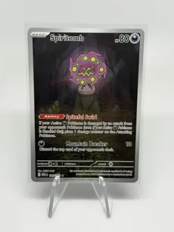 Spiritomb 148/132 Me01: Mega Evolution Illustration Rare Pokemon NM - Image 1