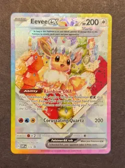 Eevee Ex 174 Black Star Promo Prismatic Evolutions Pokemon TCG - Image 1